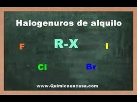 Haluros de alquilo
