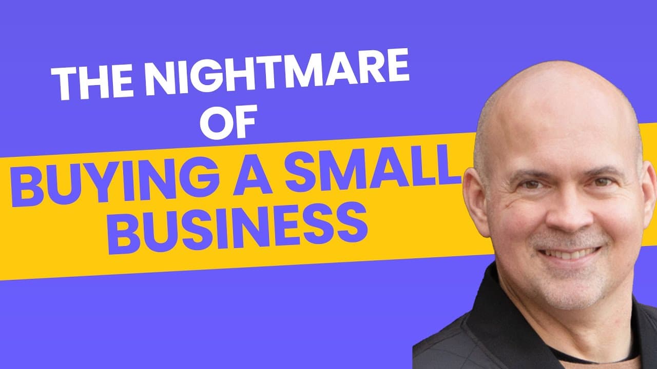 The Nightmare of Buying too Small of a Business | JD Klein Interview