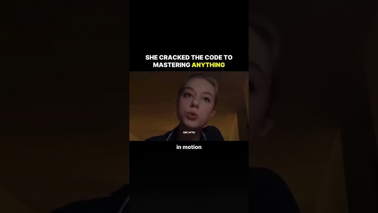 She Cracked the Code to Mastering Anything.