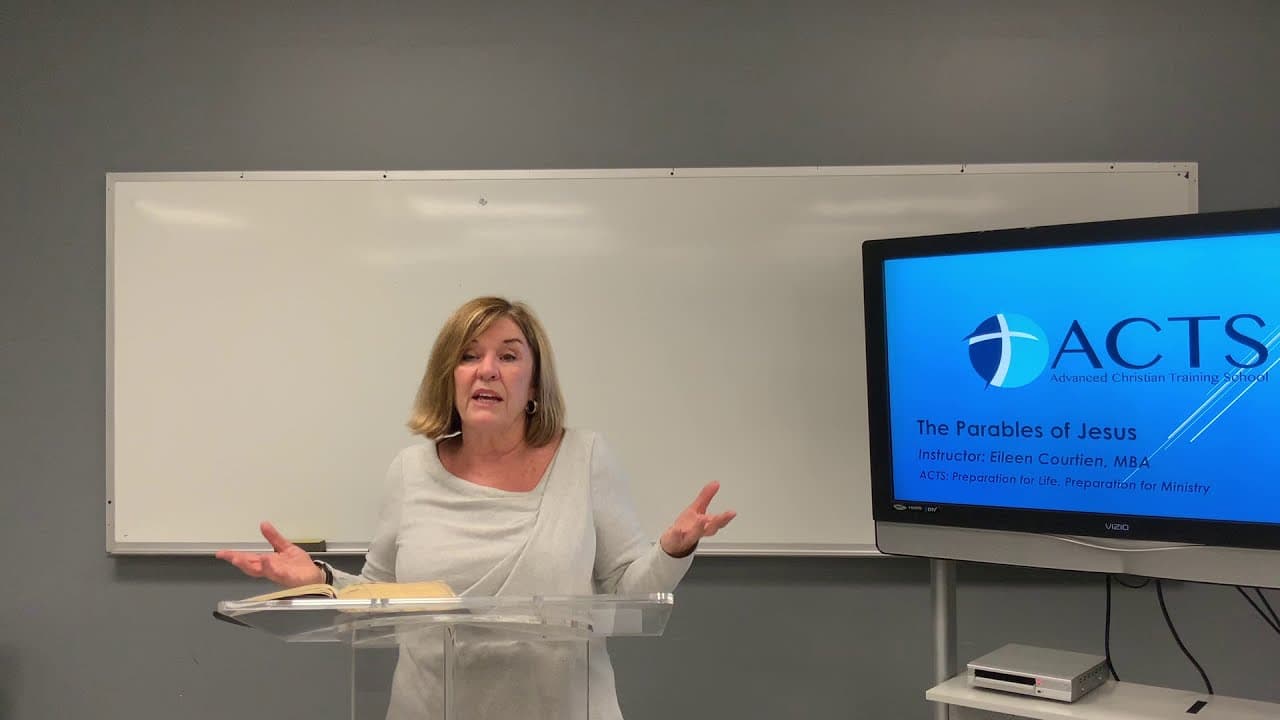 The Parables of Jesus Class 3