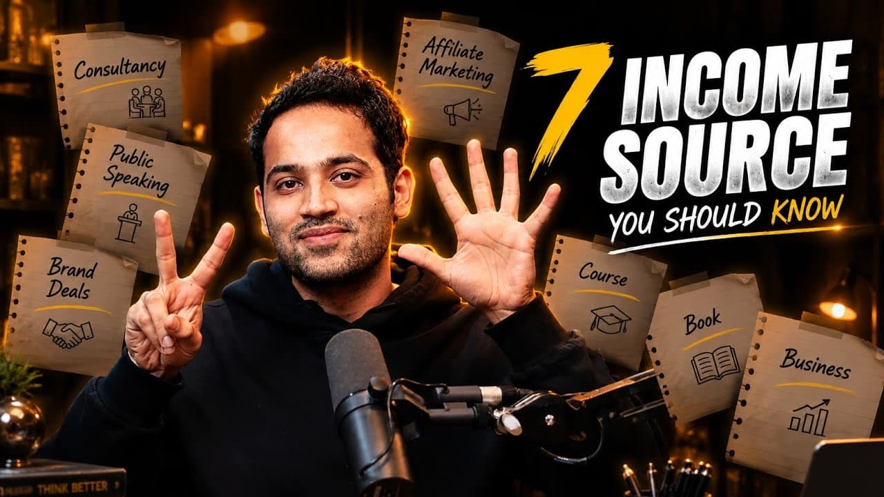 7 Income Sources You’re Probably Ignoring | Raj Shamani 