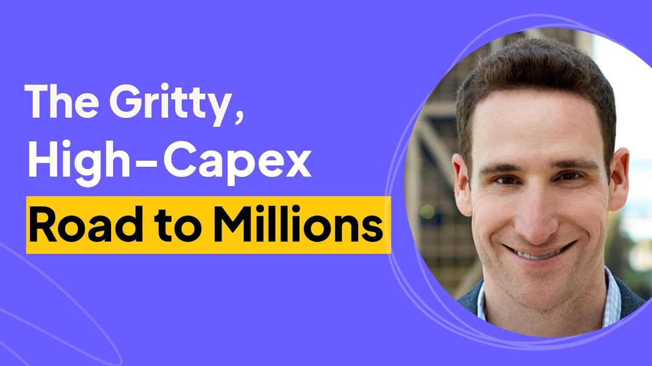 The Gritty, High-Capex Road to Millions | Reid Tilestone Interview