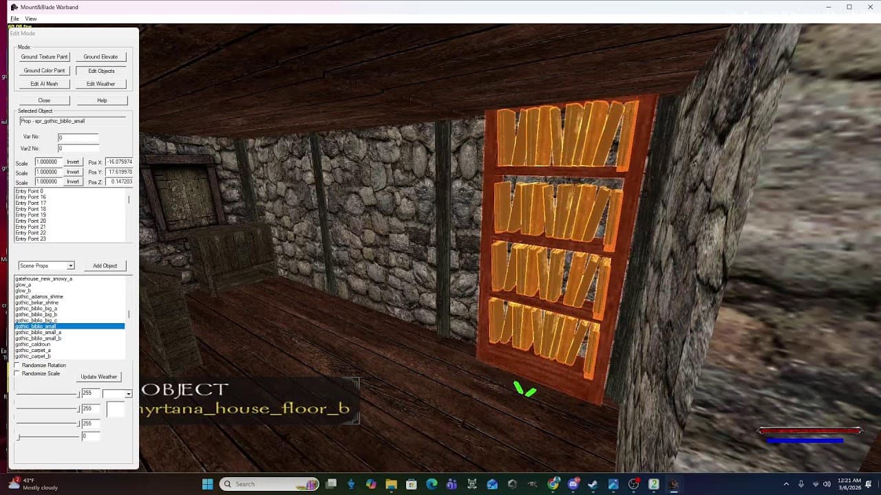 Mount and Blade Warband- World Of Gothic mod scene Khorinis pt 13