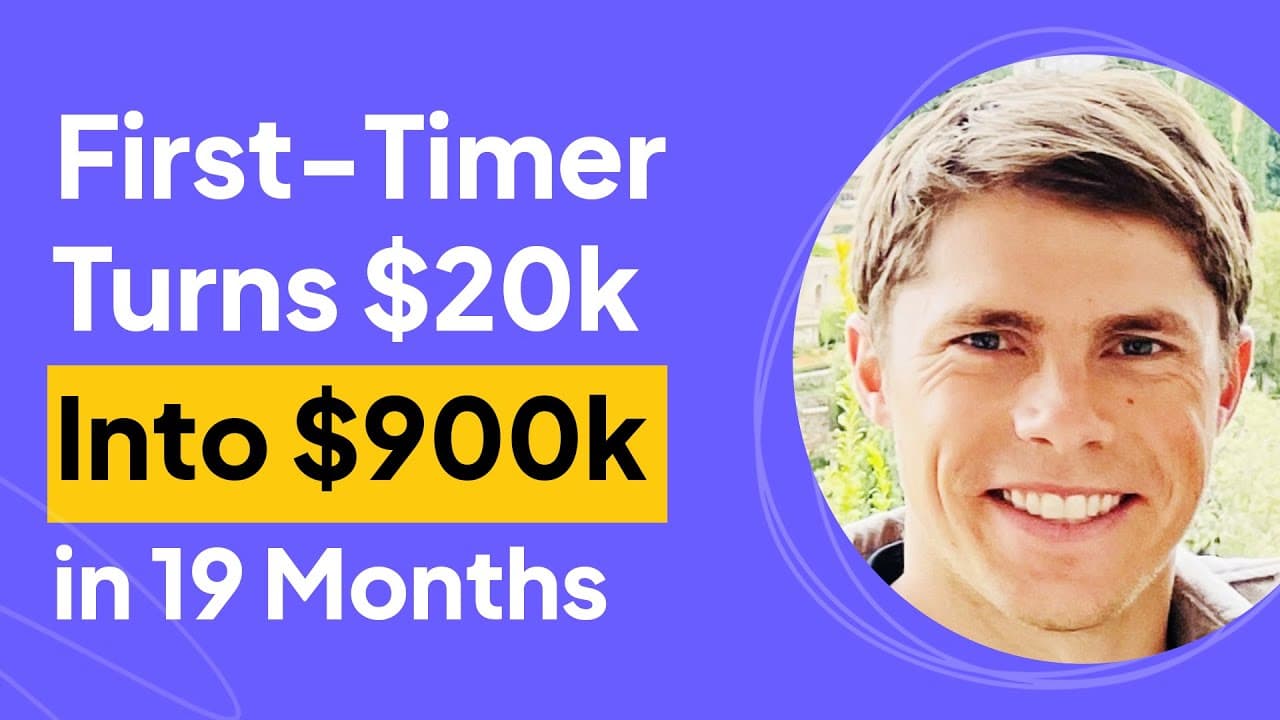 First-Timer Turns $20k into $900k in 19 Months | Nick Patrick Interview