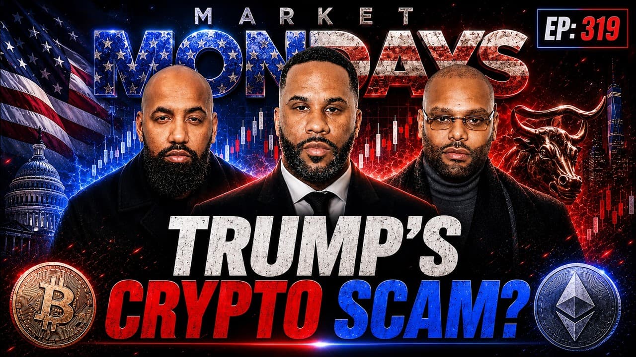 TRUMP CRYPTO SCAM? | FREE INVESTMENT MONEY FOR KIDS, AI’S NEW STAR & BITCOIN PANIC 🚨