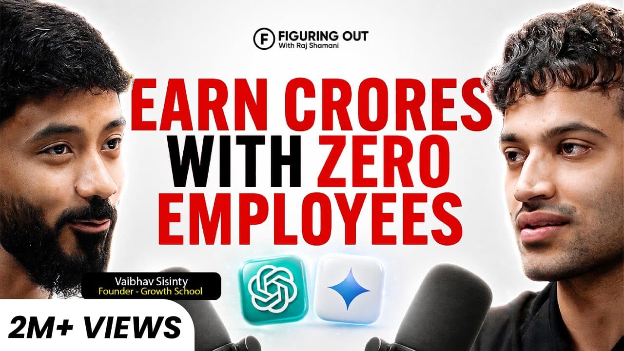 Earn Crores with AI: Business Ideas, Claude, Free Tools & Prompts | Vaibhav | FO499 Raj Shamani