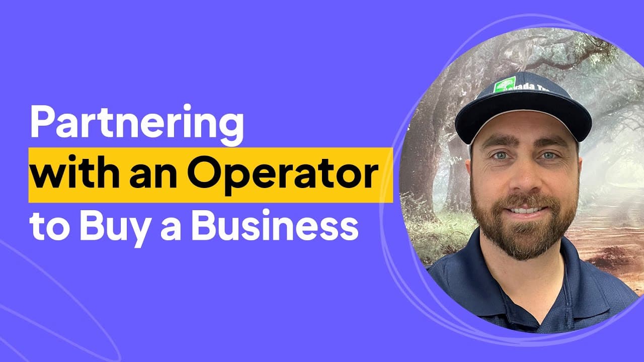 Partnering with an Operator to Buy a Business | Landon Mance  Interview