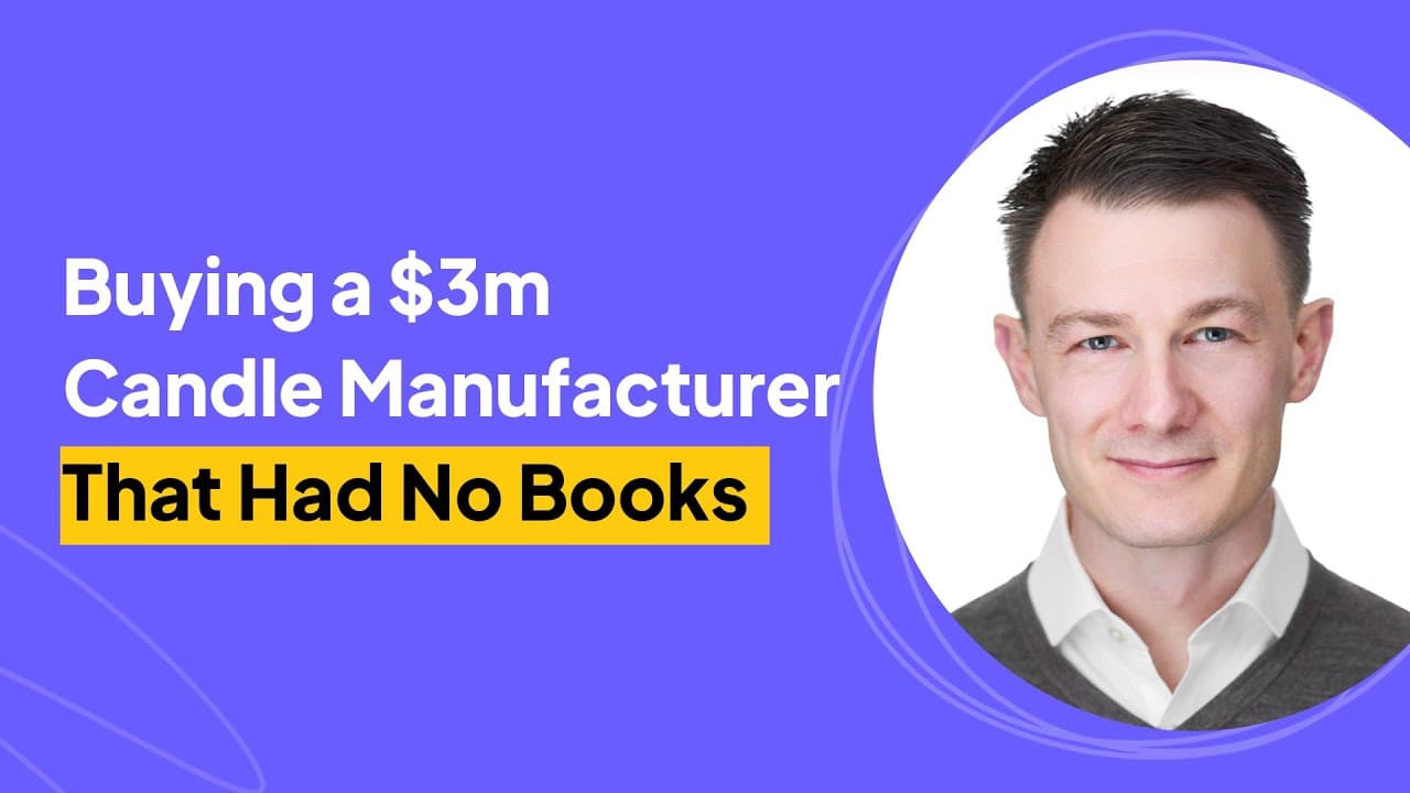 How to Buy a $3m Business with No Books | Chad Hildebrant Interiew