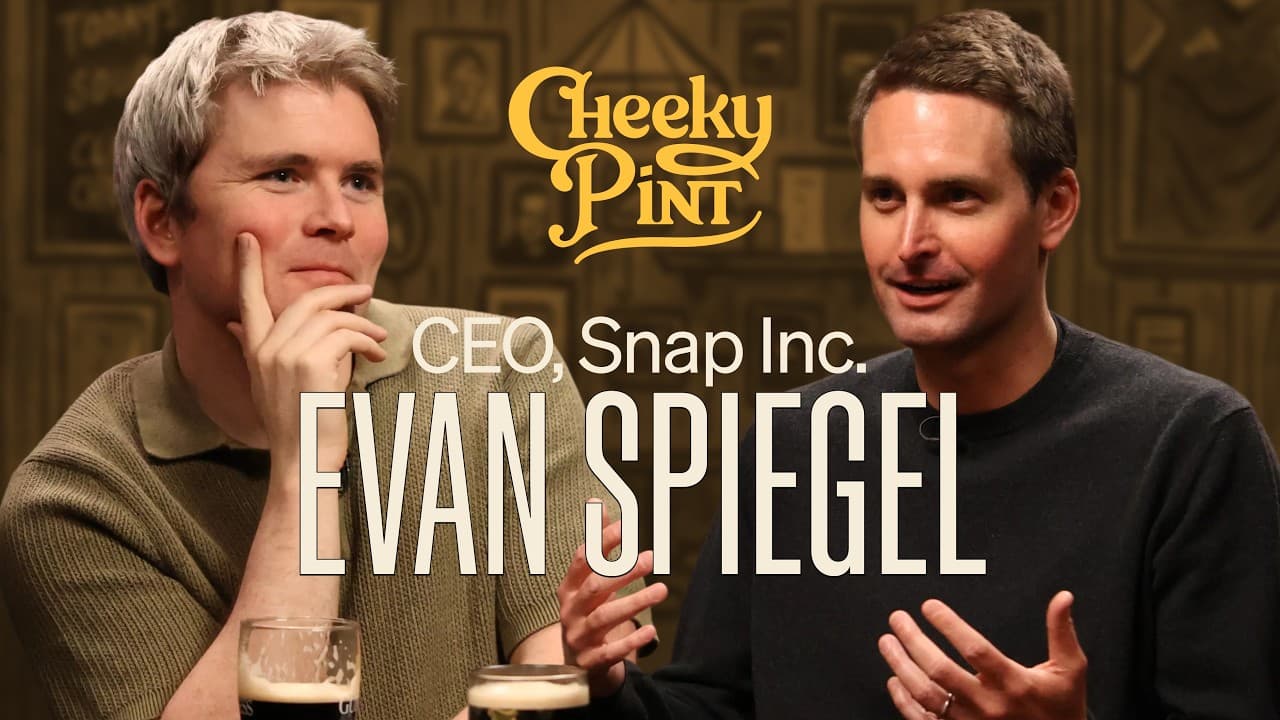 What comes after smartphones, with Evan Spiegel of Snap