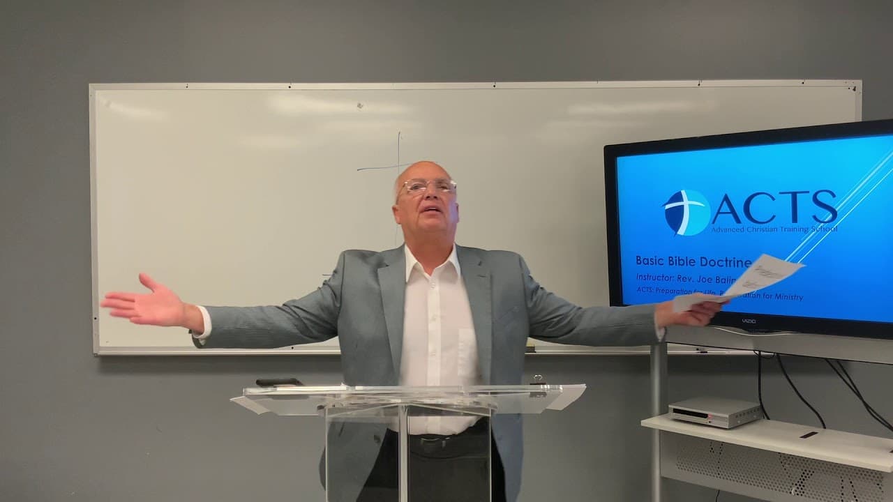 Basic Bible Doctrine Class 12