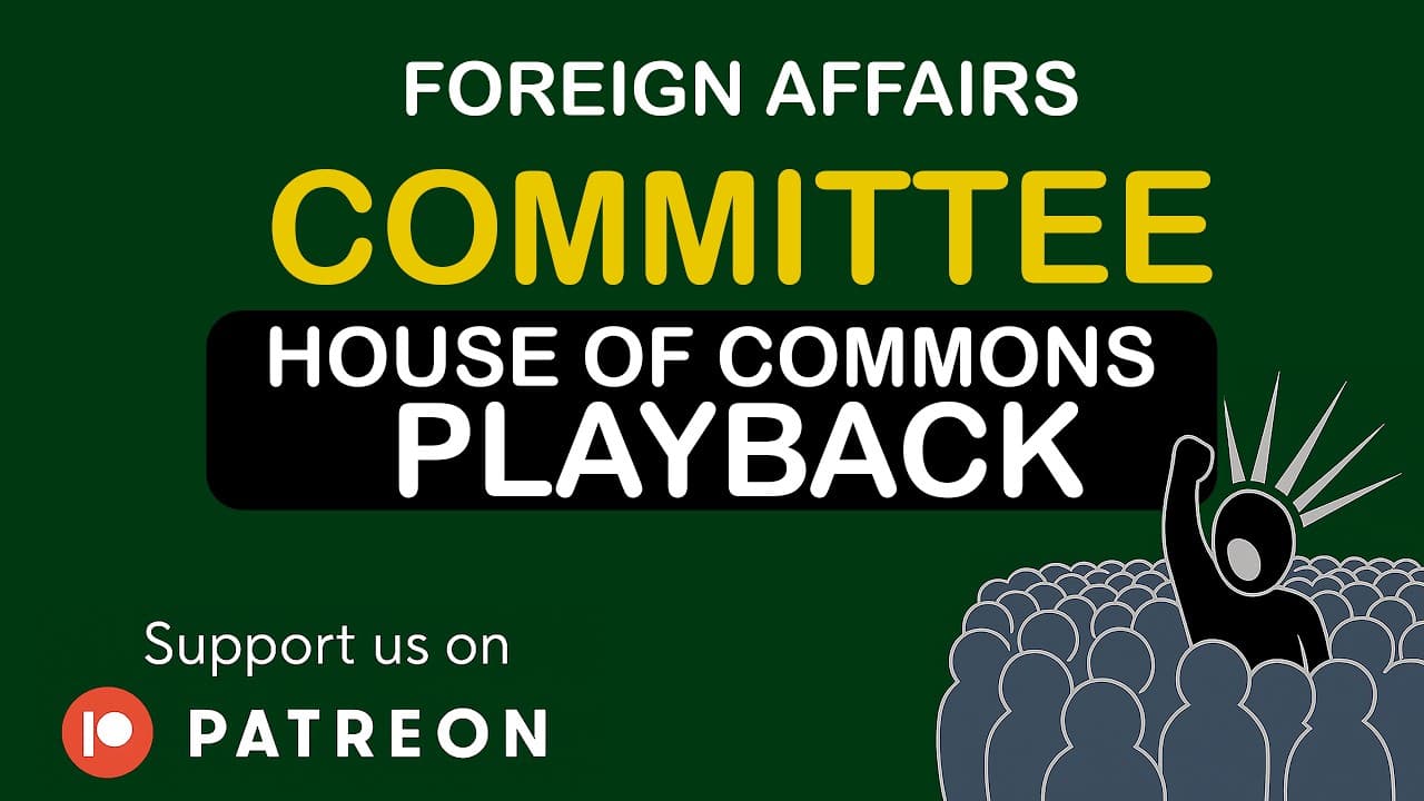 The UK’s international counter-terrorism policy - Foreign Affairs - Select Committee - 07/05/2024