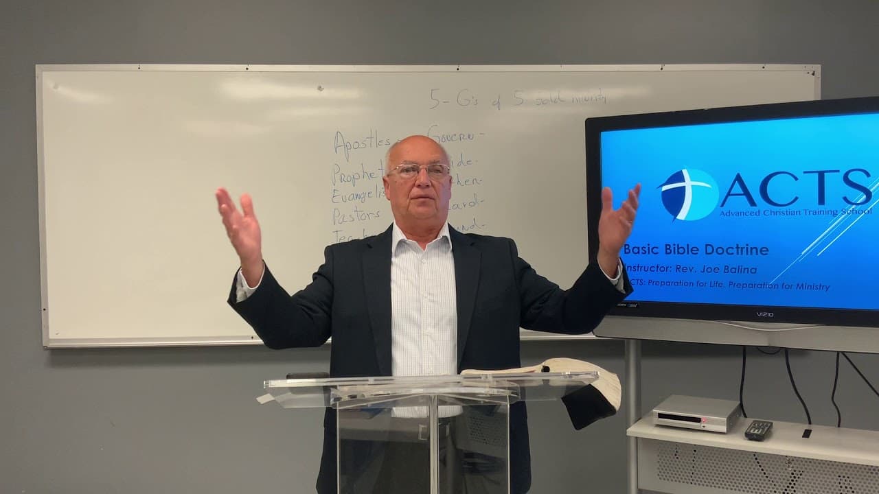 Basic Bible Doctrine Class 8