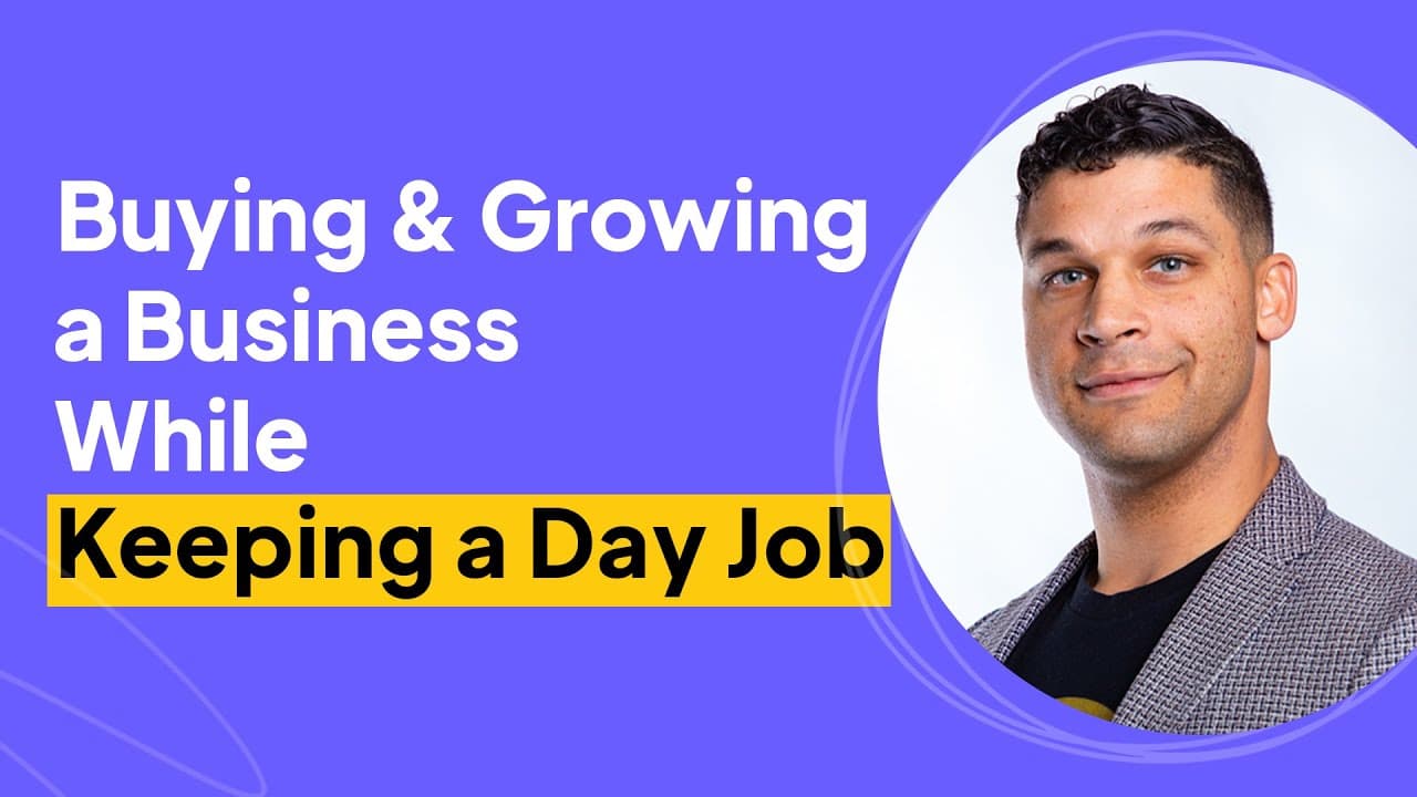 Buying & Growing a Business While Keeping a Day Job | Dominick Blue Interview