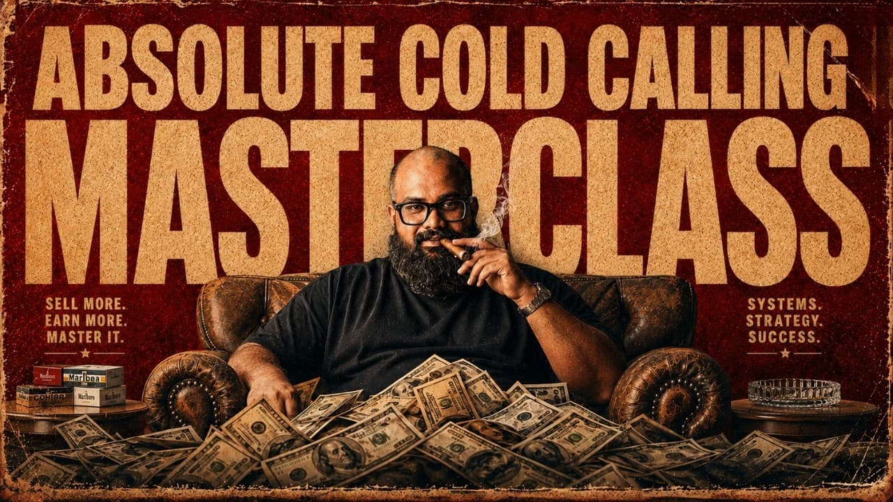 How to SELL ANYTHING to ANYONE? | The Cold Calling Masterclass | Saad Khaja