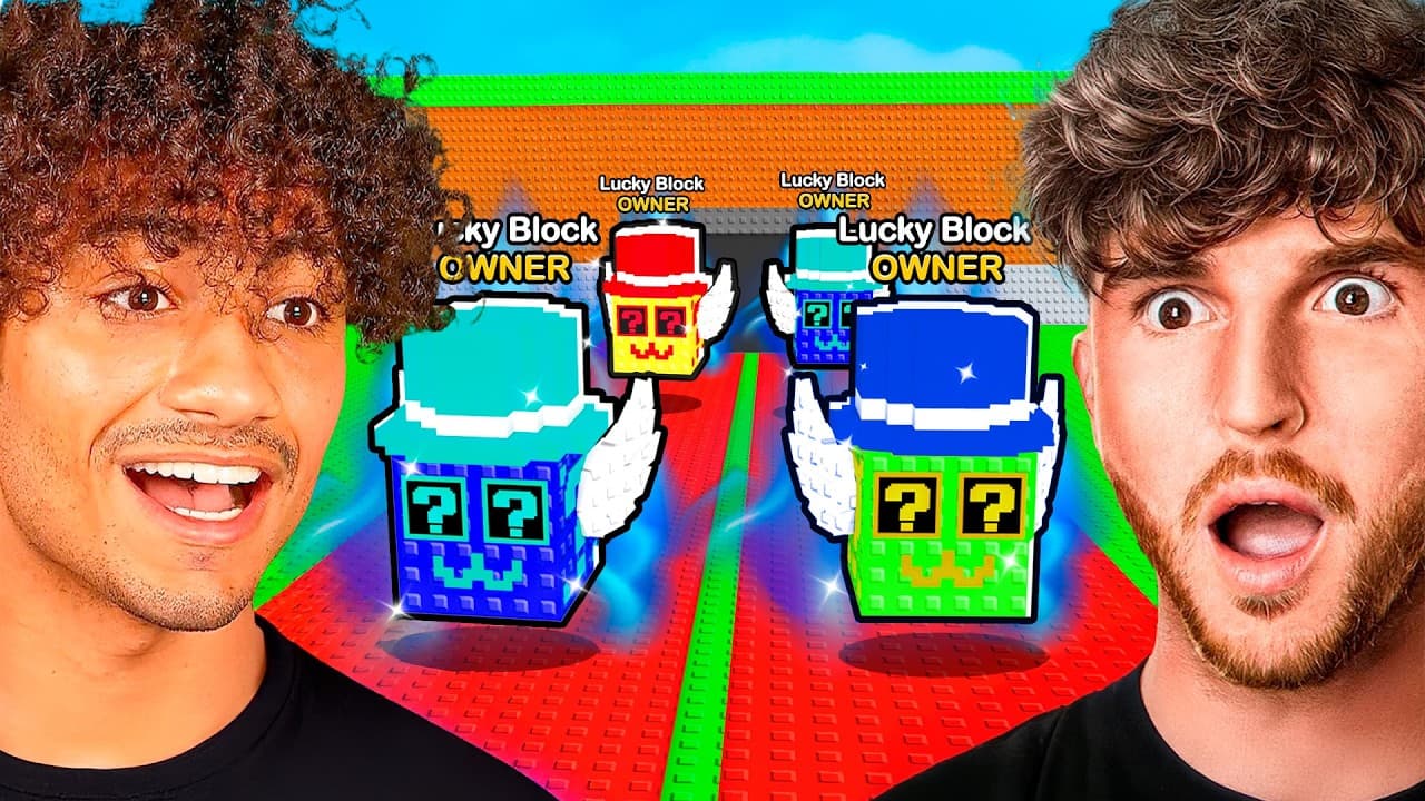 OWNER LUCKY BLOCK RACE vs FOLTYN!