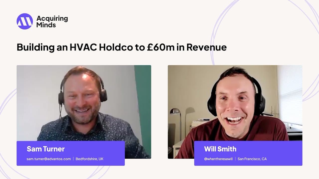 Building an HVAC Holdco to £60m in Revenue