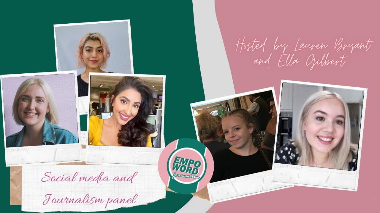 Journalism and Social Media Panel (BBC, PinkNews, Gals in Journalism) | Empoword Journalism