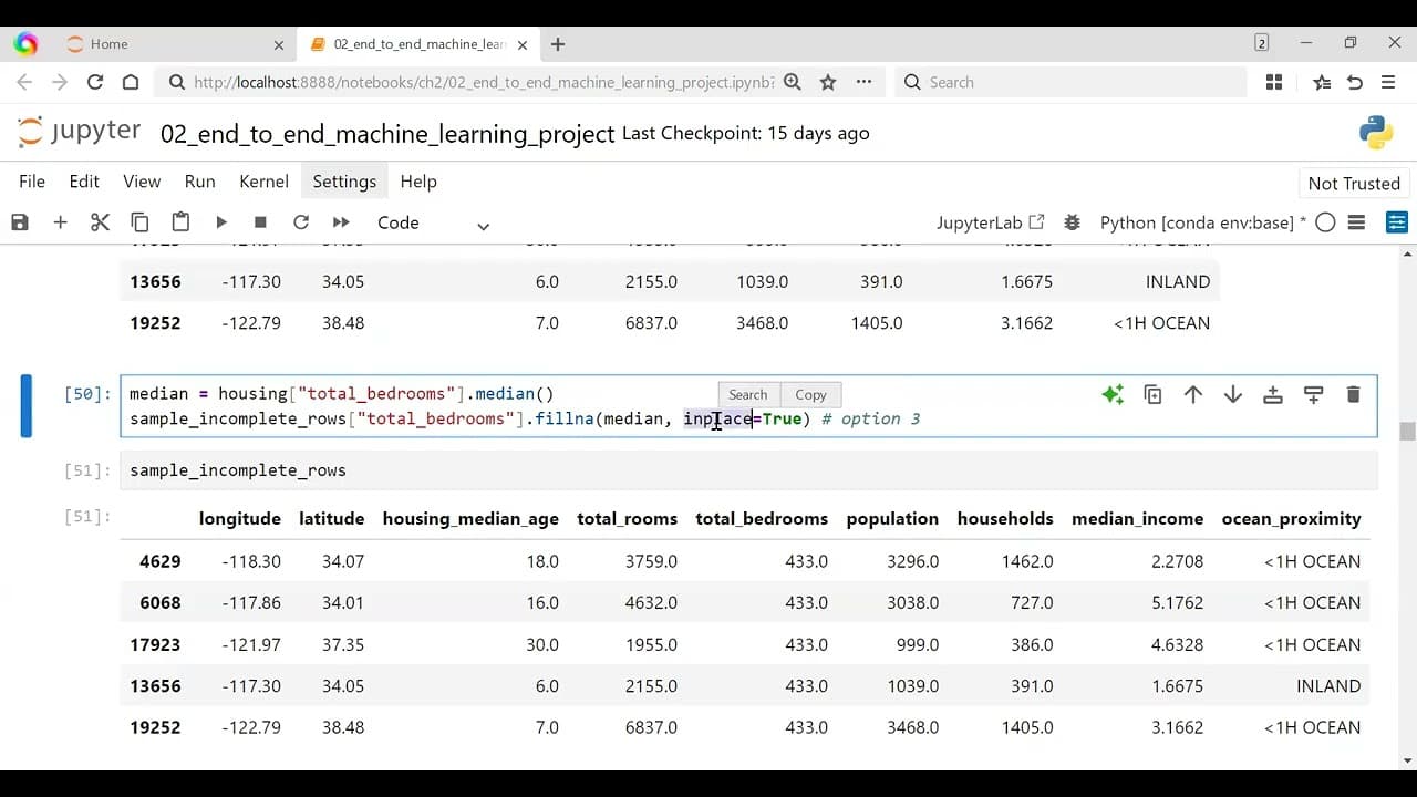ch2 in hands-on machine learning (project code)—part 2