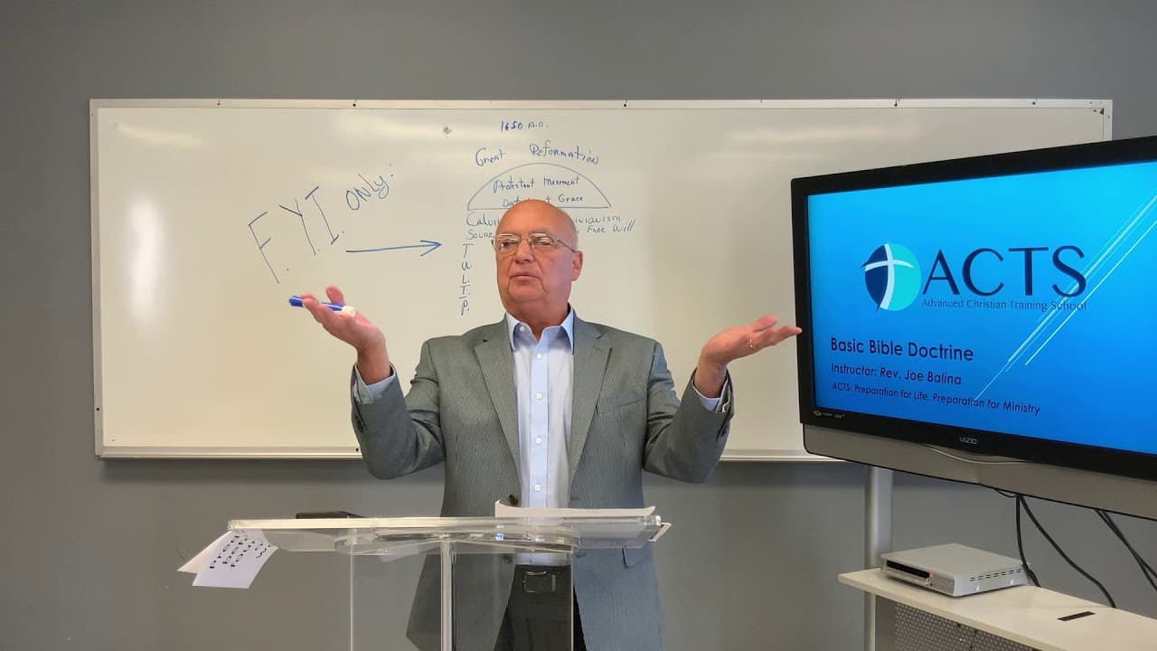 Basic Bible Doctrine Class 11