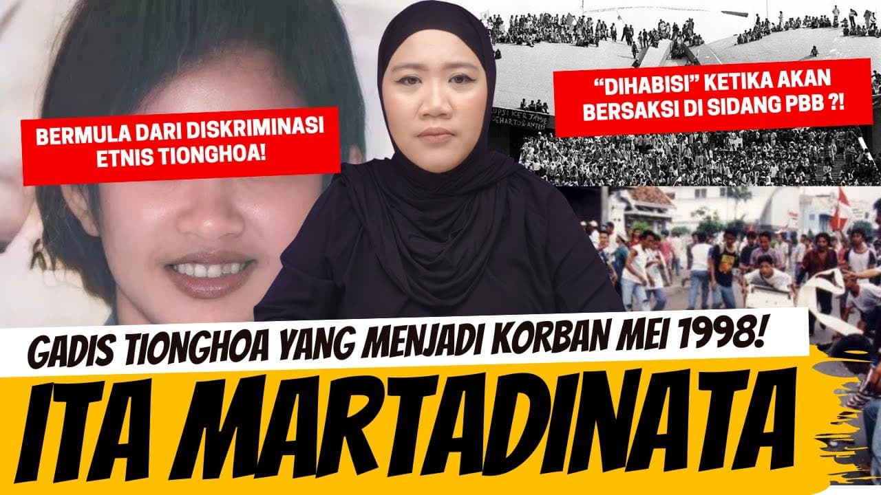 KORBAN YANG "HILANG" SETELAH BERSAKSI DI MEI 1998 - ITA MARTADINATA