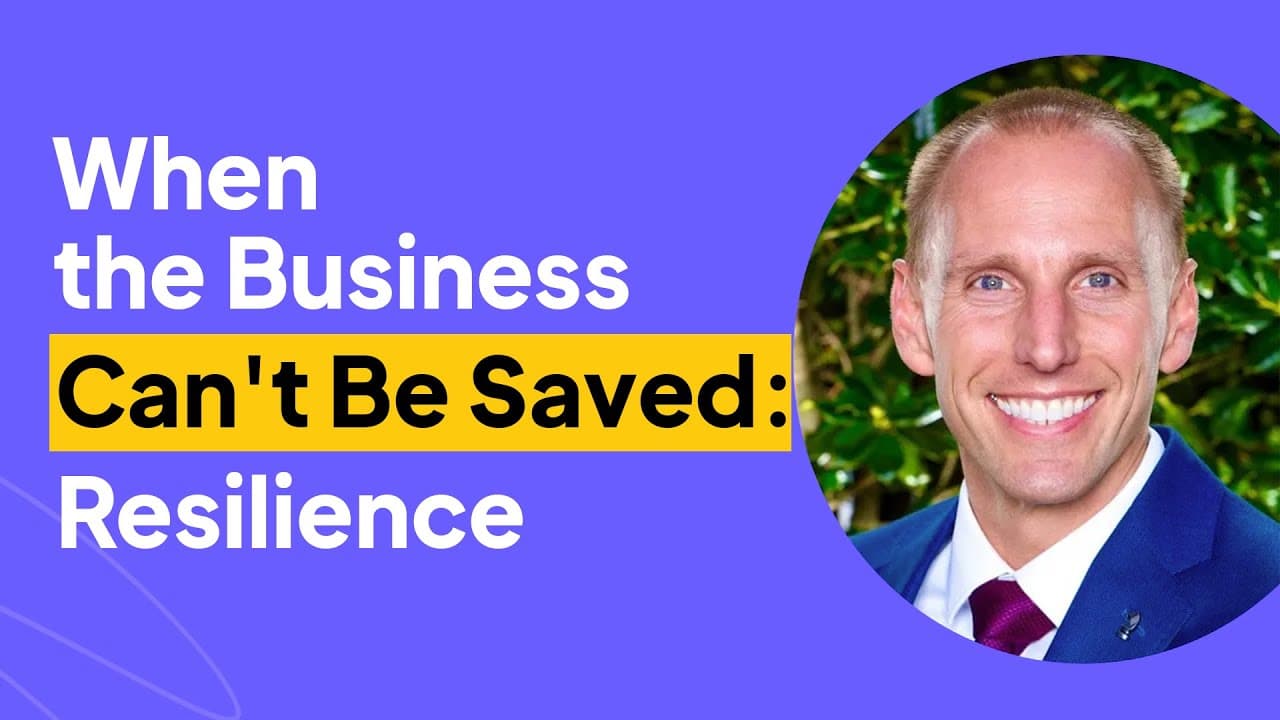 When the Business Can't Be Saved : Resilience | Dustin Fusillo Interview