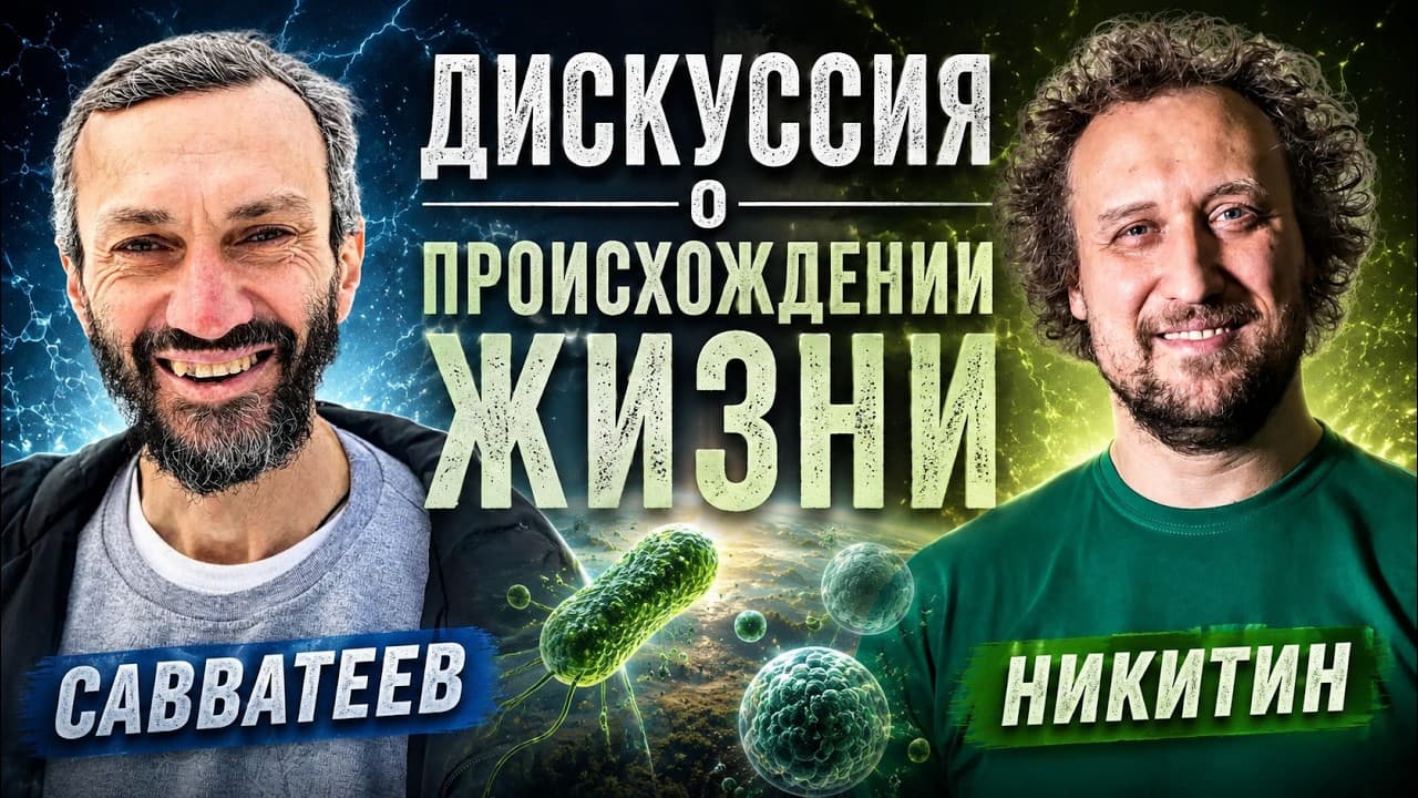 НИКИТИН vs САВВАТЕЕВ: Как возникла жизнь?