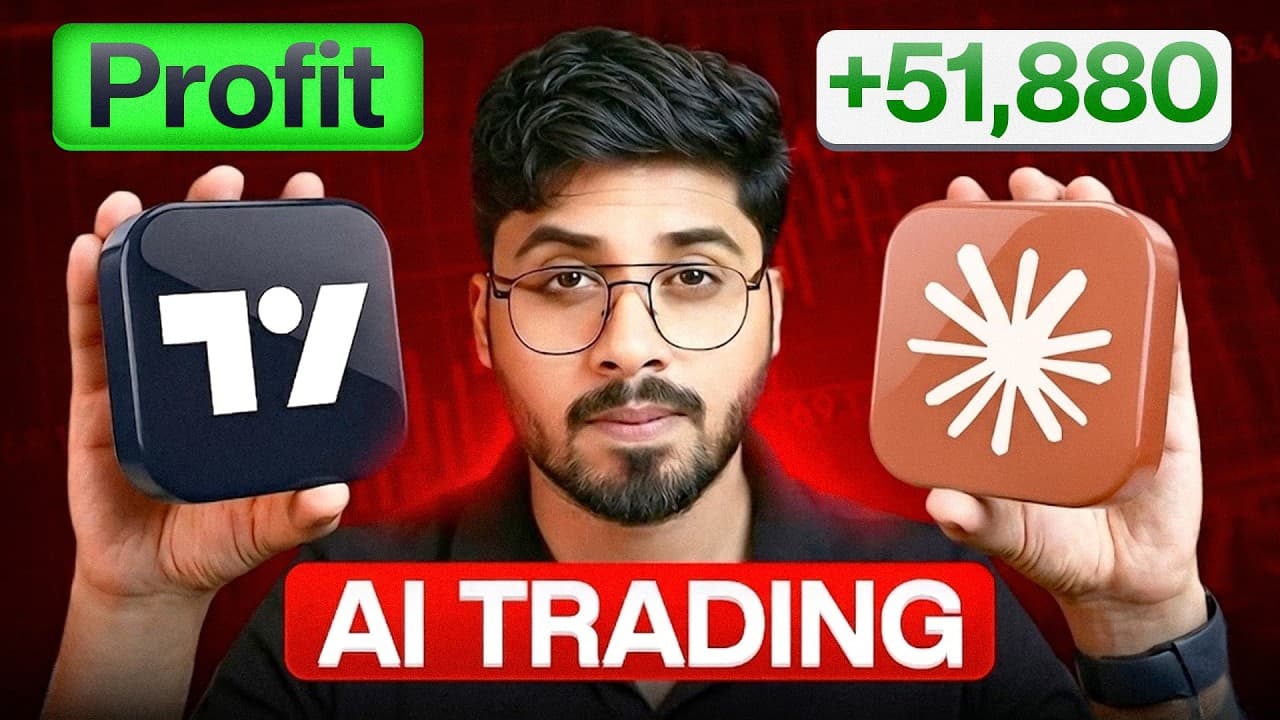 TradingView + Claude is a Game Changer - AI Made Me Profitable Strategies | Siddharth Agarwal