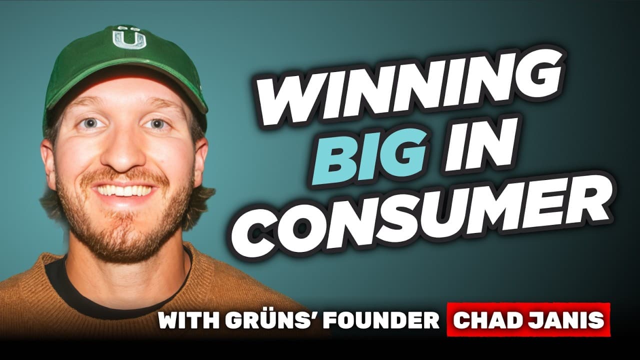 Grüns Founder & CEO Chad Janis: Winning Big in Consumer