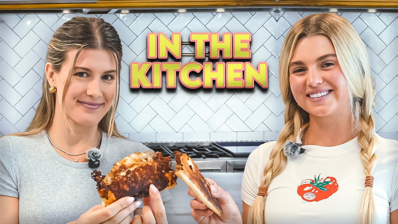Genie Bouchard Makes Tacos and Talks Our BIG Matchup | IN THE KITCHEN Presented by Door Dash
