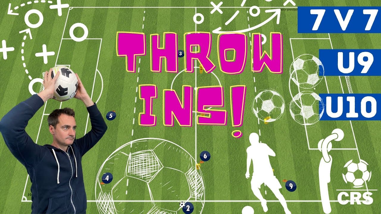 Teach your youth soccer team throw ins!!