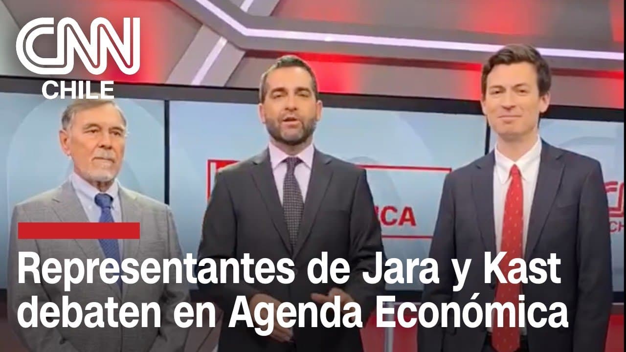 Representantes de Jara y Kast debaten en Agenda Económica