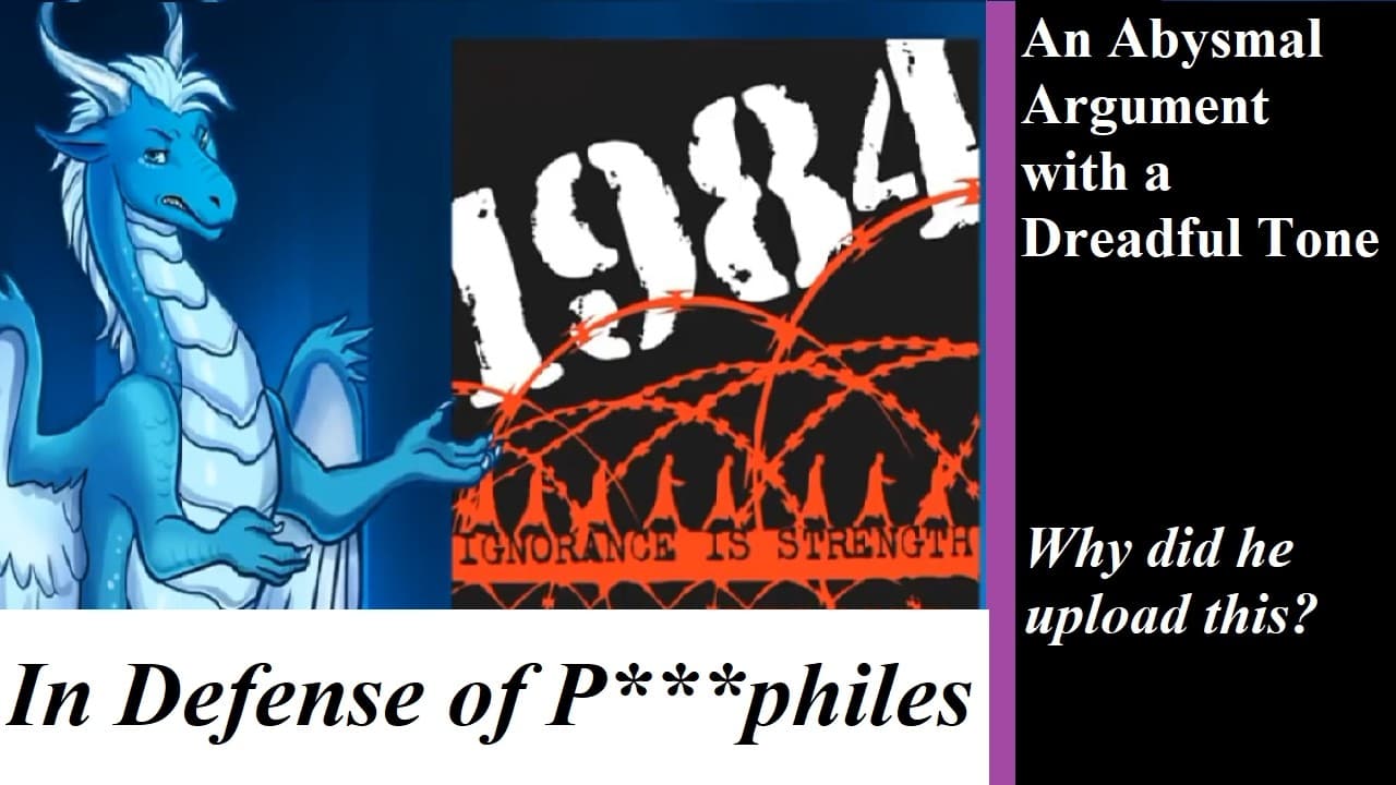Grading YouTube Essays #8 | In Defense Of P***philes, by Kothorix