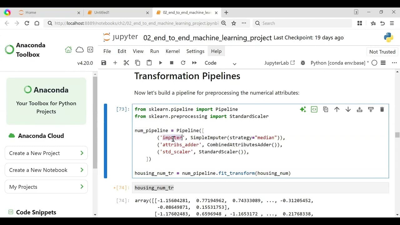 ch2 in hands-on machine learning (project code)—part 3