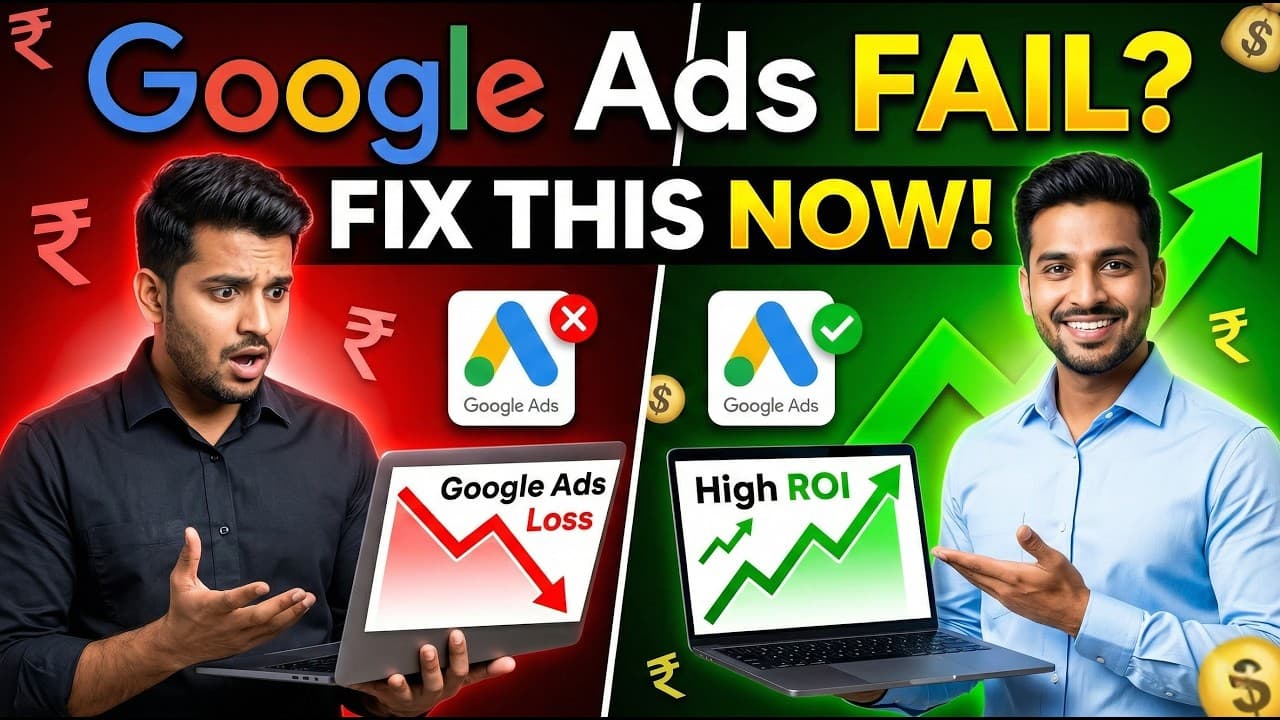 Google Ads Search Campaign Full Tutorial 2026 🔥 | From Scratch (Hindi)