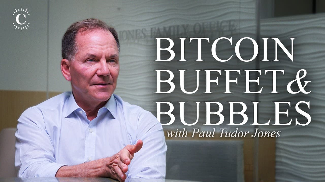 Legendary Trader Paul Tudor Jones on AI Risk, Bubbles and Buffett