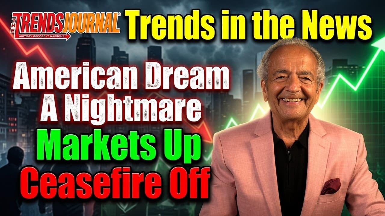 American Dream A Nightmare, Markets Up, Ceasefire Off