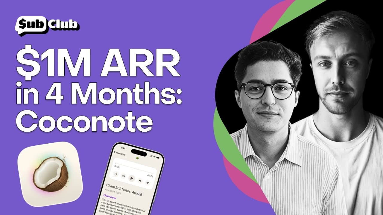 $6.7M ARR, No Paid Ads, and an Exit to Quizlet in 2 Years – Brett Bauman & Zack Hargett, Coconote