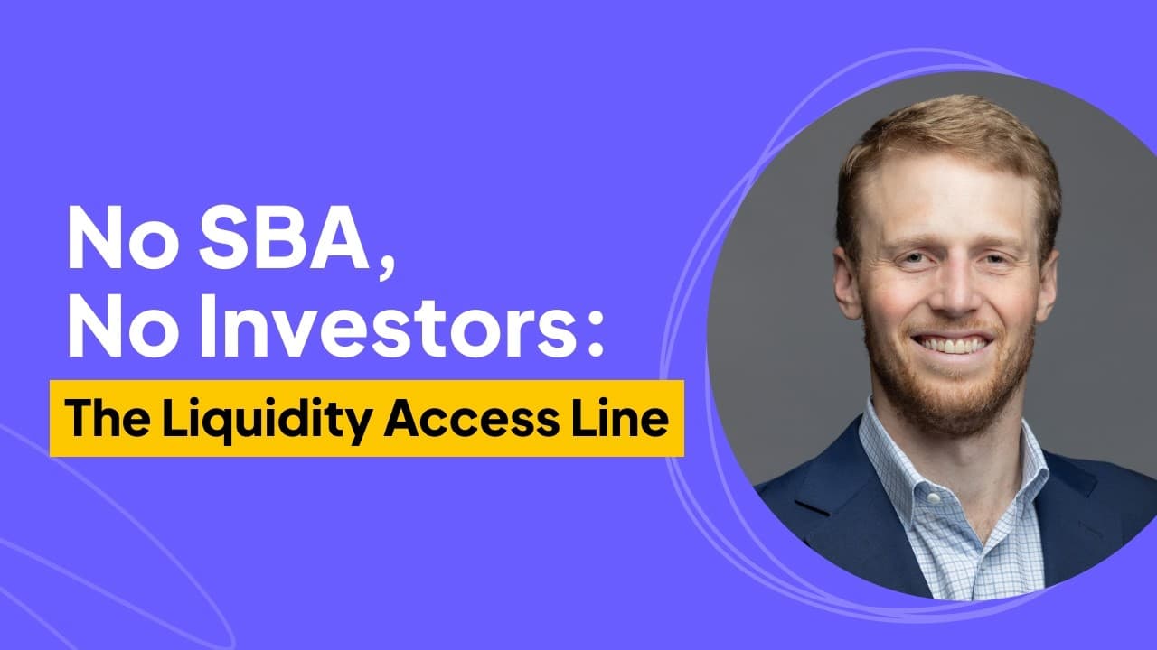 No SBA, No Investors: The Liquidity Access Line | Brian Jungles Interview