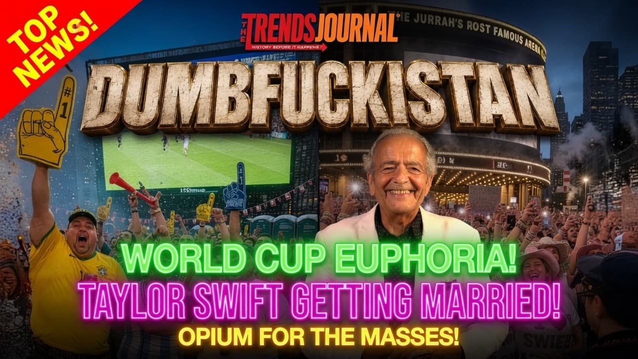 Taylor Swift gets married, FIFA World Cup provides opium for the masses as world sinks into chaos