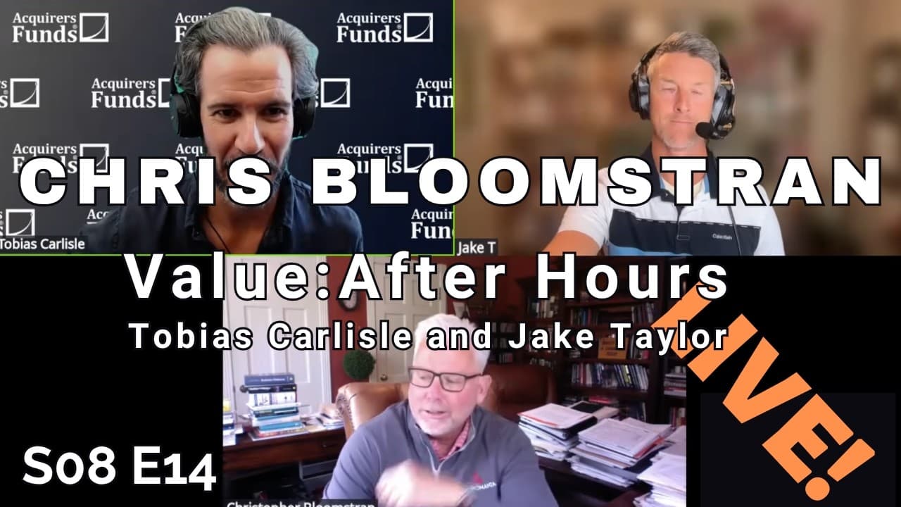 Christopher Bloomstran on Warren Buffett, Berkshire Hathaway $BRK.B, $BLDR, $DECK, $ALK,  | S08 E14