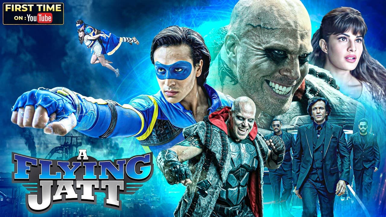 A Flying Jatt (2016) Full Hindi Movie 4K | Tiger Shroff | Jacqueline Fernandez | Nathan Jones