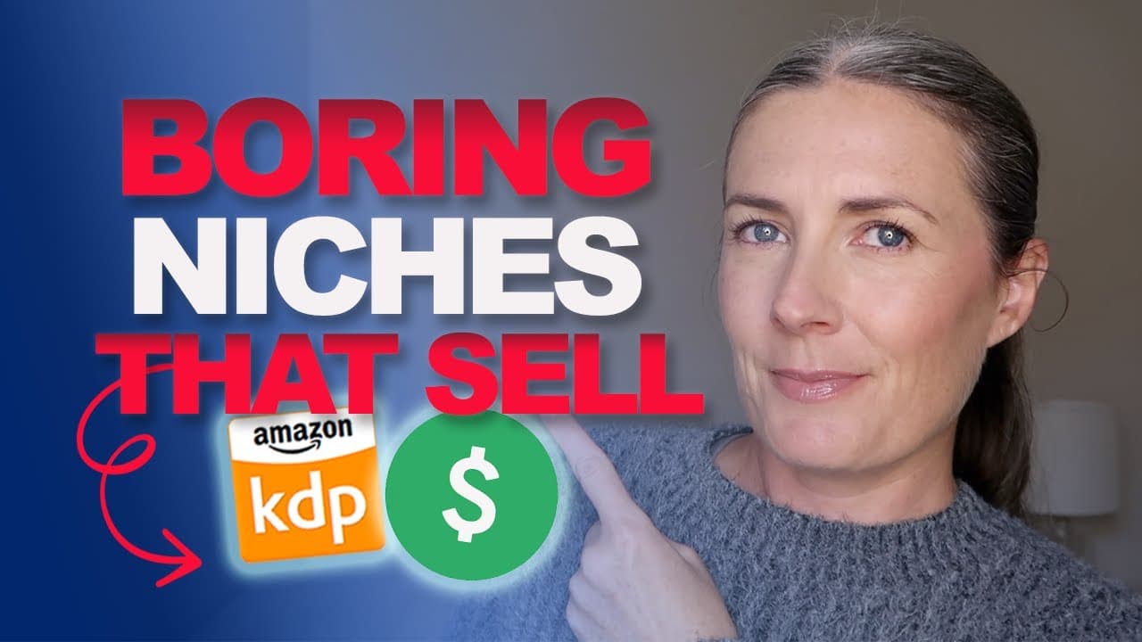Boring Niches That Always Sell on Amazon KDP (Beginner Friendly Niches You Need To Publish Now)