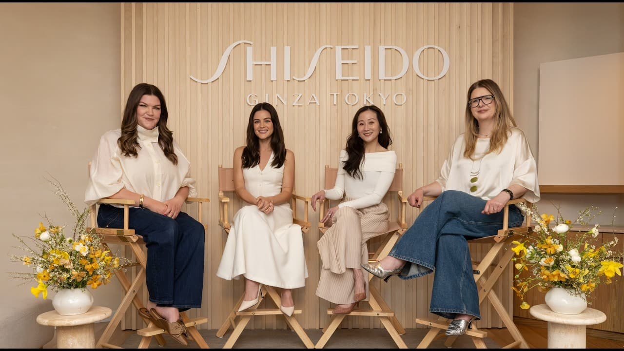 Intentional Beauty Rituals with Lucy Hale & Dr. Jenny Liu I Benefiance Brightening I SHISEIDO Talks