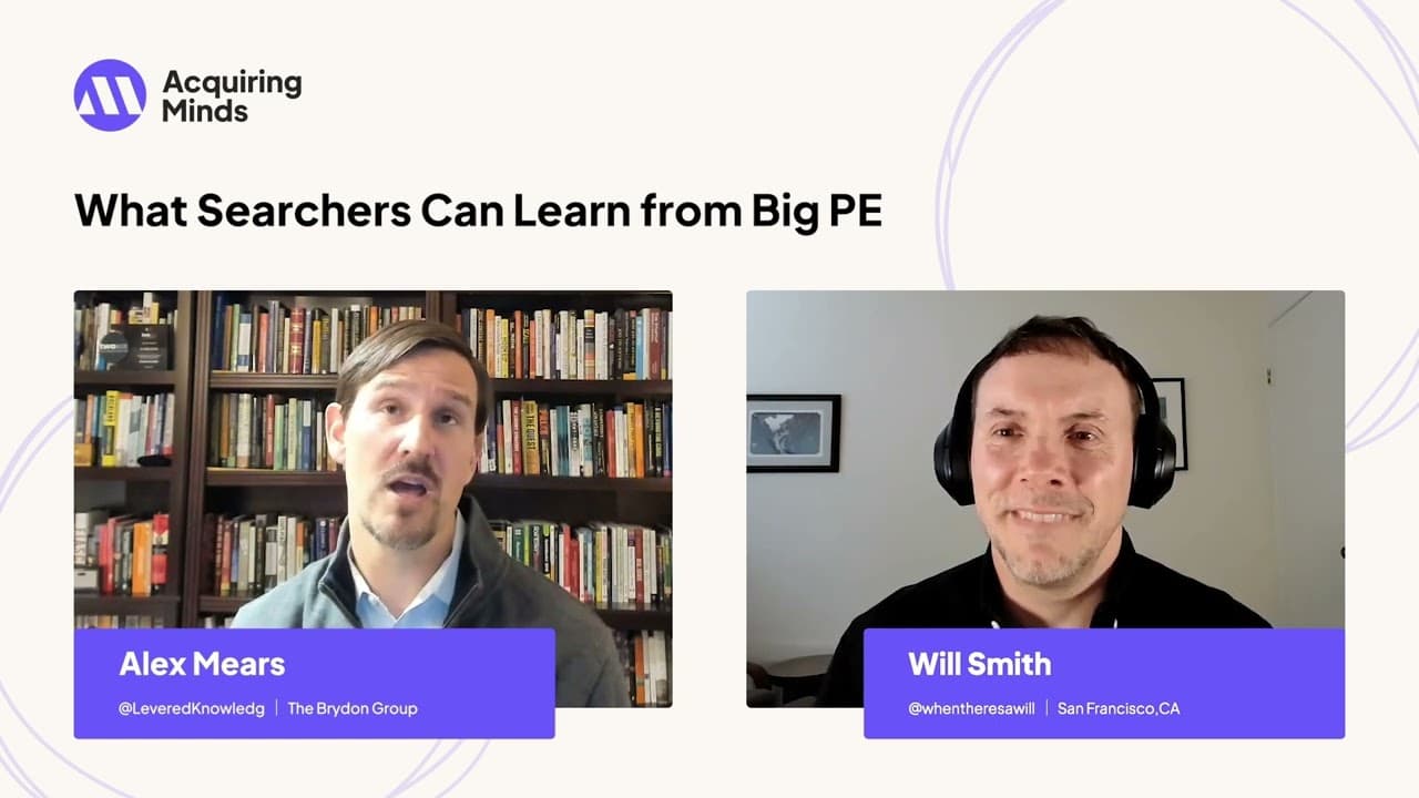 What Searchers Can Learn from Big PE