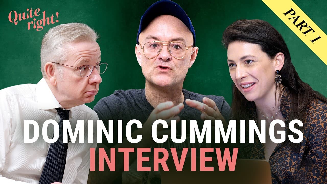 ‘Boris didn’t care!’: Dominic Cummings on lawfare, lockdowns & the broken British state | part one