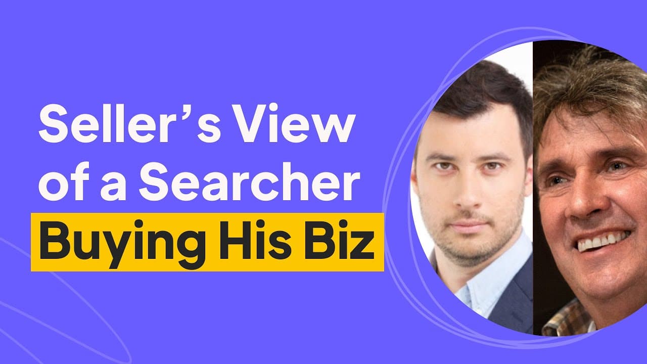 Seller’s View of a Searcher Buying His Business | Peter Wild & Carlos Laconi Interview