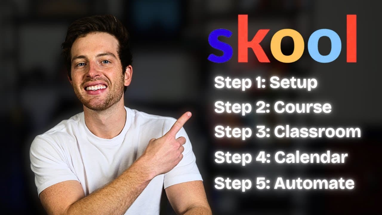 How To Set Up Your Skool Community From Scratch [Step-By-Step Tutorial]