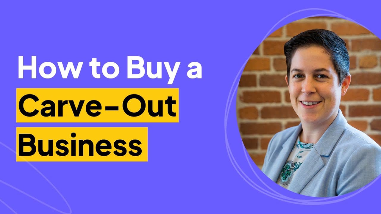 How to Buy a Carve-Out Business | Caroline Chapdelaine Interview
