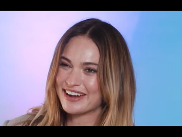 How a pair of contacts made all the difference for Lily James in 'Swiped' | GOLD DERBY