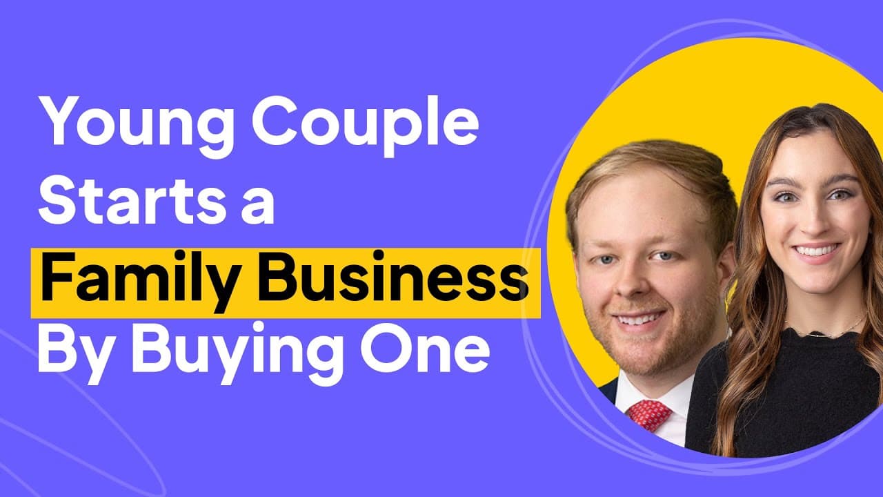 Young Couple Starts a Family Business By Buying One | Meredith & Michael Interview